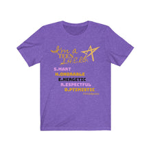Load image into Gallery viewer, DrLizSpeaks "I'm a TEEN S.H.E.R.O" Jersey Short Sleeve Tee