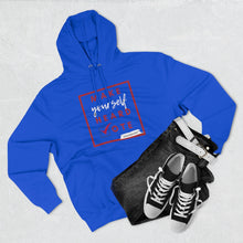 Load image into Gallery viewer, DrLizSpeaks &quot;Make Yourself Heard VOTE&quot; Unisex Premium Pullover Hoodie
