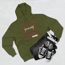 Load image into Gallery viewer, DrLizSpeaks &quot;Make Yourself Heard VOTE&quot; Unisex Premium Pullover Hoodie
