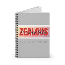 Load image into Gallery viewer, Live.Incredibly.Zealous Reflection Journal Notebook
