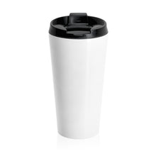 Load image into Gallery viewer, DrLizSpeaks &quot;Make Yourself Heard VOTE&quot; Stainless Steel Travel Mug
