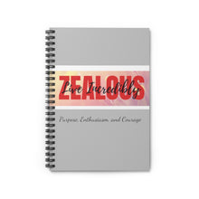 Load image into Gallery viewer, Live.Incredibly.Zealous Reflection Journal Notebook
