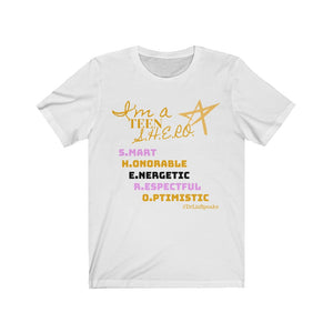 DrLizSpeaks "I'm a TEEN S.H.E.R.O" Jersey Short Sleeve Tee